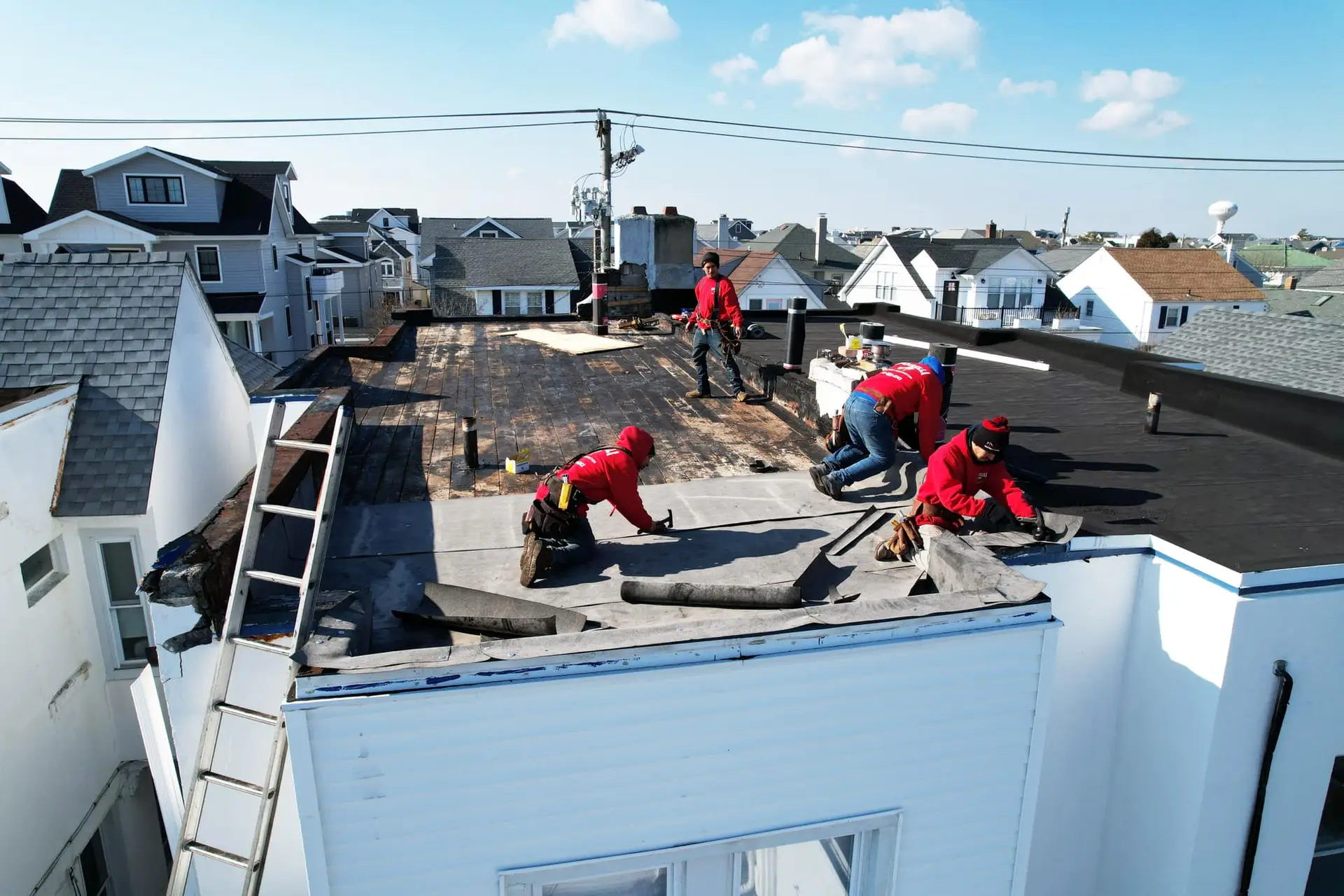 flat roofer south jersey